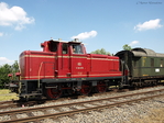 Streckenfest MEH (Museumseisenbahn Hamm) 29.06.2008 Diesellok V60 615