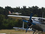 Dimona H36 D-KBOB, Landung auf der Antonow AN-2