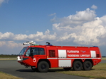 Feuerwehrfahrzeug Flughafen Paderborn/Lippstadt